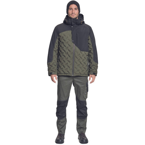 NEURUM télikabát sötét olajzöld XXL