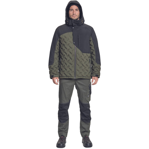 NEURUM télikabát sötét olajzöld XXL