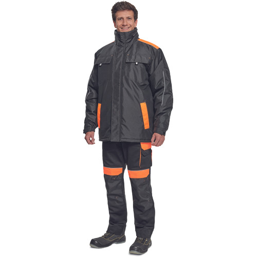 MAX VIVO télikab fekete/narancssárga 3XL