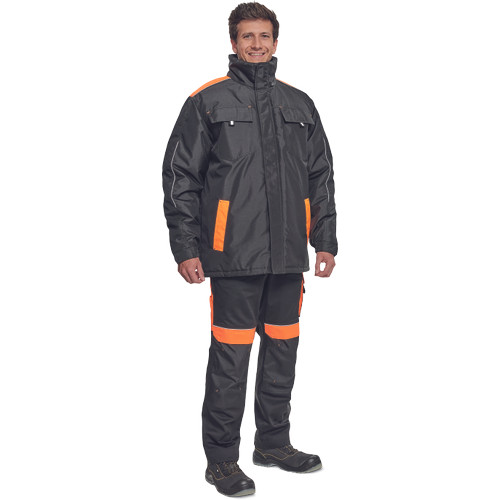 MAX VIVO télikab fekete/narancssárga 4XL