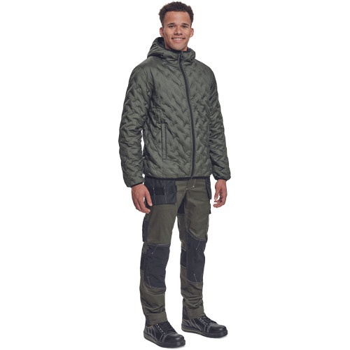 NEURUM Pehely dzseki sötét olajzöld 2XL