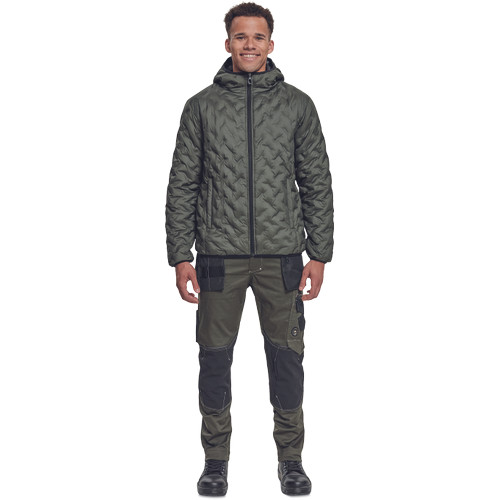 NEURUM Pehely dzseki sötét olajzöld 2XL