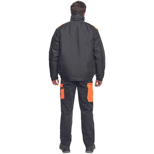 MAX VIVO PILOT dzseki fekete/narancs 2XL