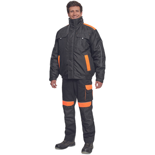 MAX VIVO PILOT dzseki fekete/narancs 4XL