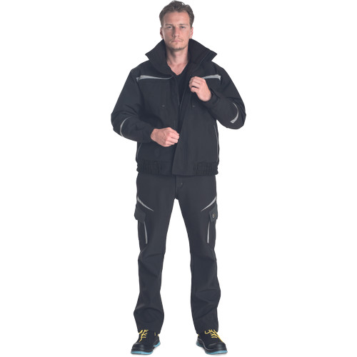 EMERTON STR téli pilóta dzseki fekete M