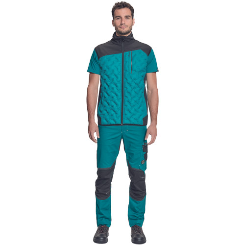 NEURUM LIGHT softshell mellény petrol XS