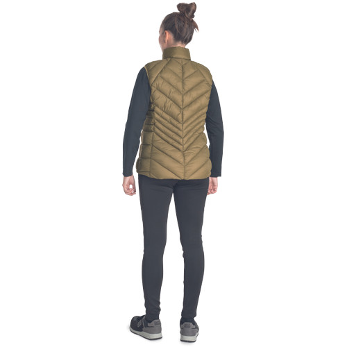 L-SURE SYLVIA LADY mellény olajzöld XL