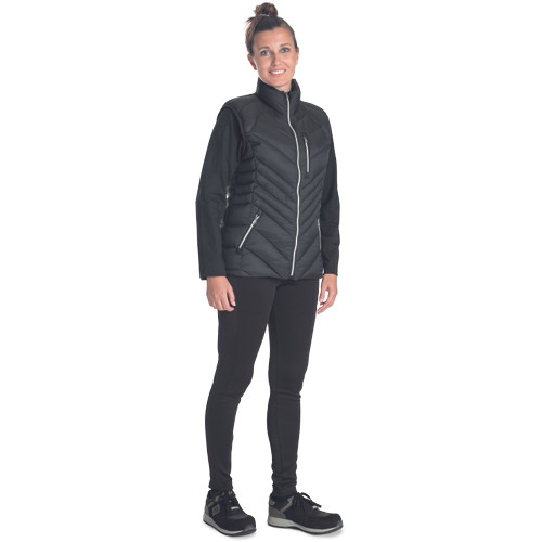 L-SURE SYLVIA LADY mellény fekete XL