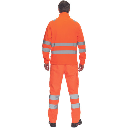 ALMERIA FULL HV polár pulóver narancs XL