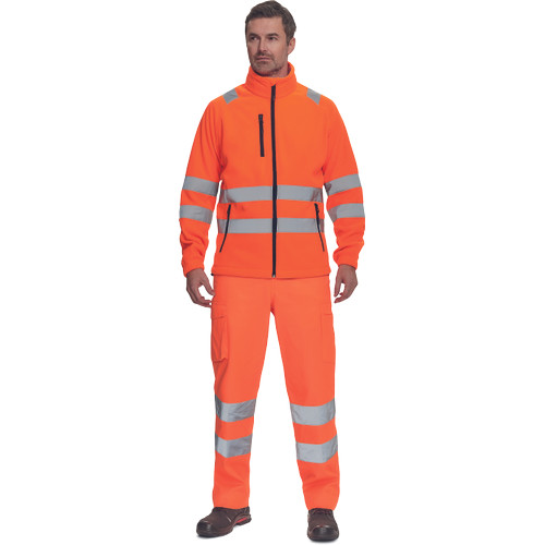 ALMERIA FULL HV polár pulóver naran 3XL