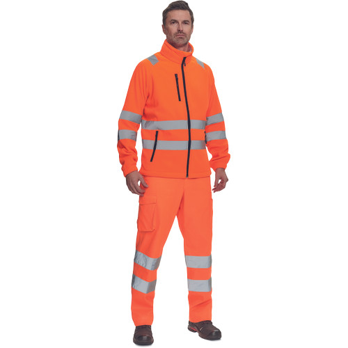 ALMERIA FULL HV polár pulóver naran 3XL