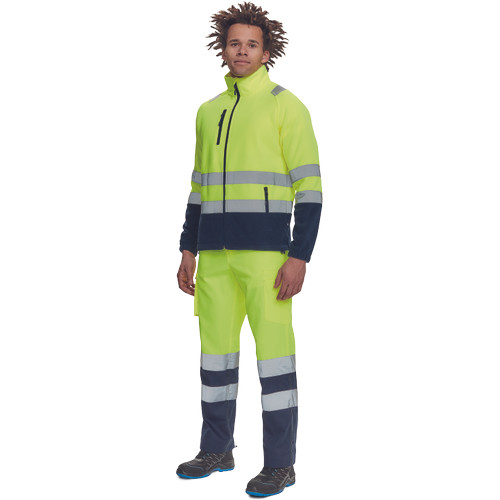 SEVILLA HV polár pulóver sárga/navy 3XL