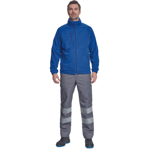 BHADRA fleece pulóver royal kék XS