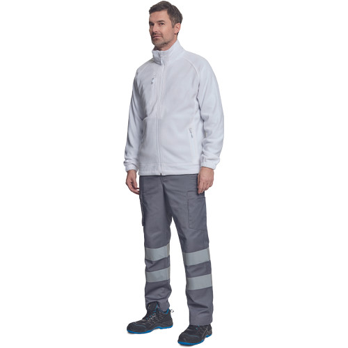 BHADRA fleece pulóver fehér S