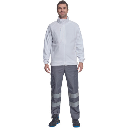 BHADRA fleece pulóver fehér M