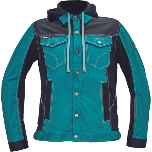 NEURUM CLS kapucnis dzseki petrol  54