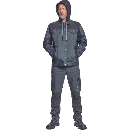 NEURUM CLS kapucnis dzseki antracit 46