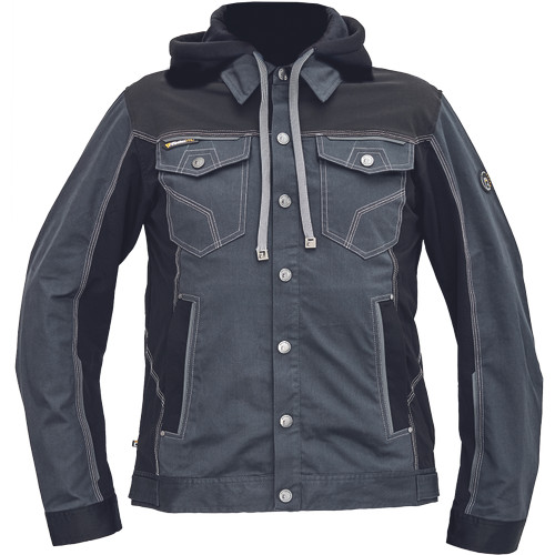 NEURUM CLS kapucnis dzseki antracit 56