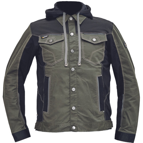 NEURUM CLS kapucnis sötét olajzöld 54