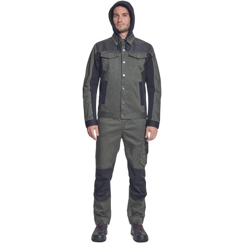 NEURUM CLS kapucnis sötét olajzöld 58