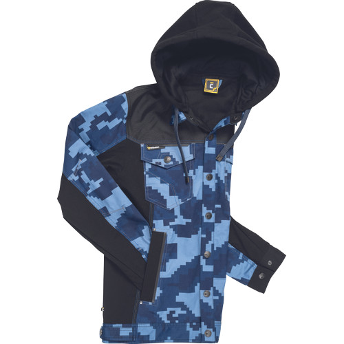 NEURUM CAMOU kapucnis dzseki navy 50
