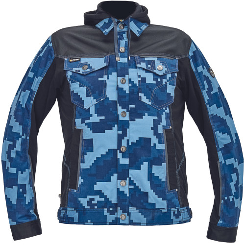 NEURUM CAMOU kapucnis dzseki navy 52