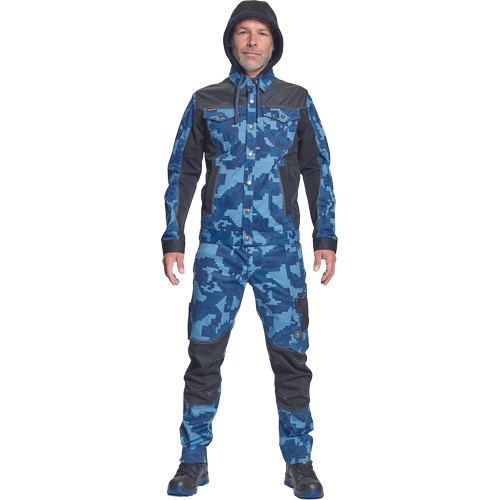 NEURUM CAMOU kapucnis dzseki navy 52