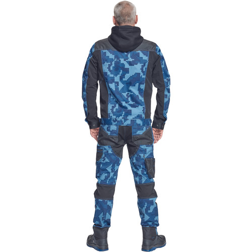 NEURUM CAMOU kapucnis dzseki navy 64