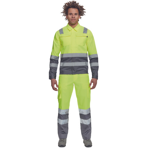 VALENCIA HV kabát sárga/navy 50