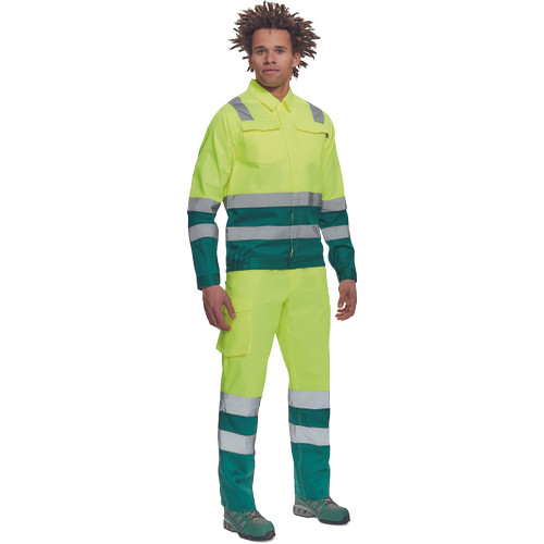 VALENCIA HV kabát sárga/zöld 46