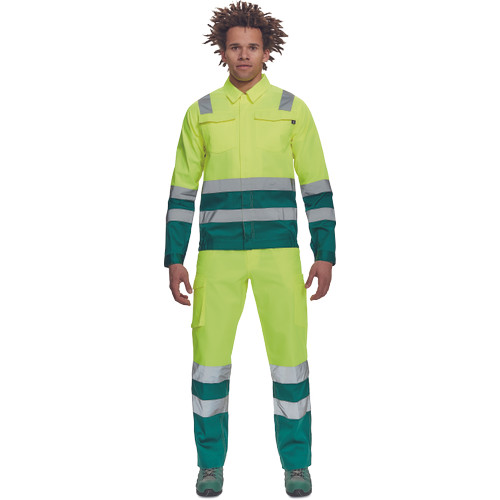 VALENCIA HV kabát sárga/zöld 52