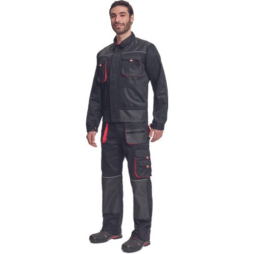 FF HANS kabát fekete/antracit 48