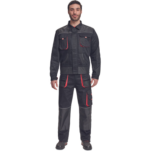 FF HANS kabát fekete/antracit 52