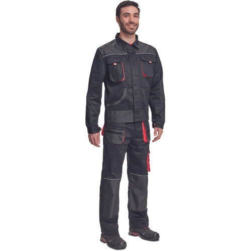 FF HANS kabát fekete/antracit 56