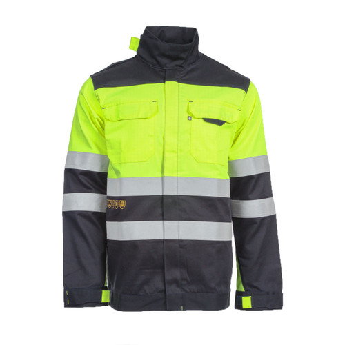 MULTINORM RIDE FR HV kabát sárga/navy L