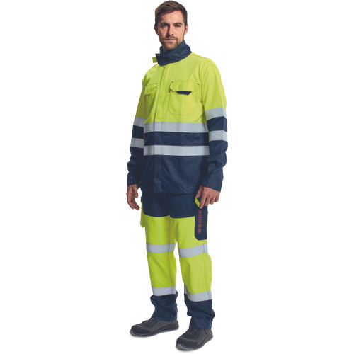 MULTINORM STRING PM HV kabát sár/navy XL