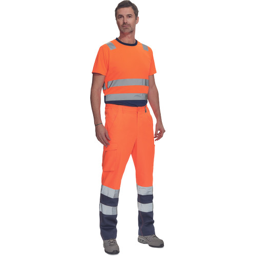 BURGOS HV nadrág narancssárga/navy 48