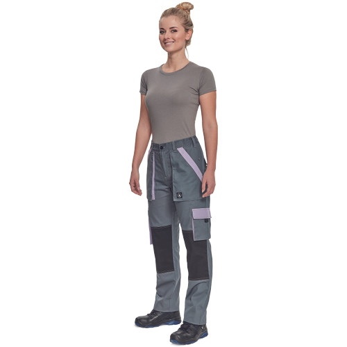 MAX SUMMER LADY nadrág szürke/v.lila 40