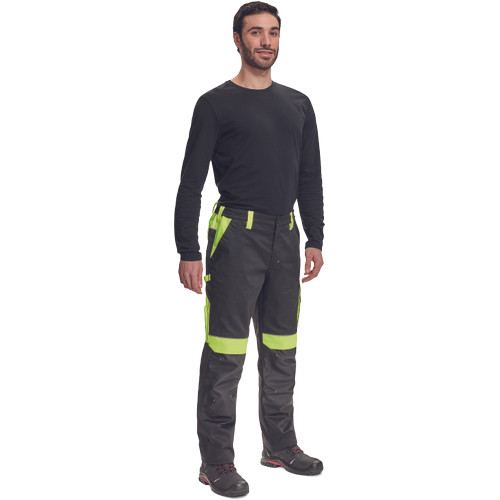 MAX VIVO nadrág fekete/sárga 56