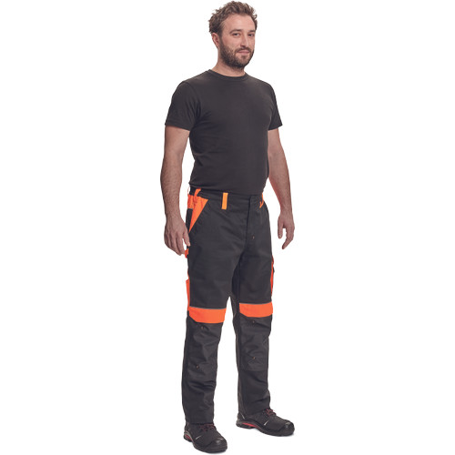 MAX VIVO nadrág fekete/narancssárga 66