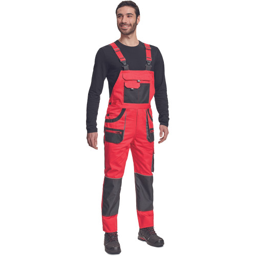 FF HANS mellesnadrág piros/antracit 62