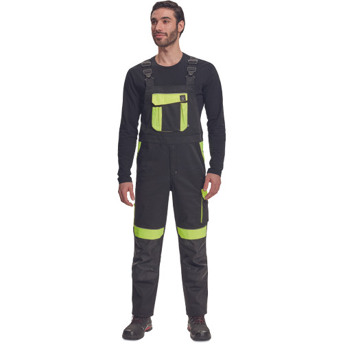 MAX VIVO mellesnadrág fekete/sárga 68