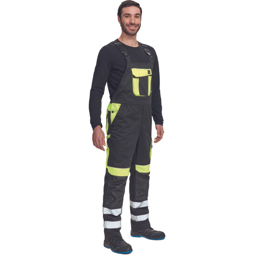 MAX VIVO RFLX mellésnadrág fek./sárga 54