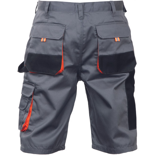 CARL rövidnadrág szürke-fekete 48