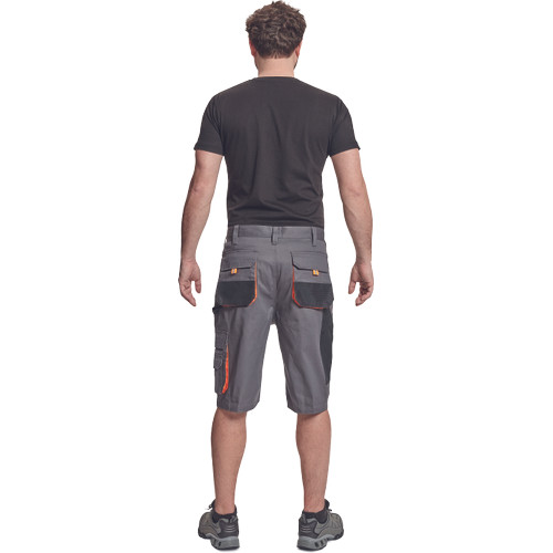 CARL rövidnadrág szürke-fekete 48