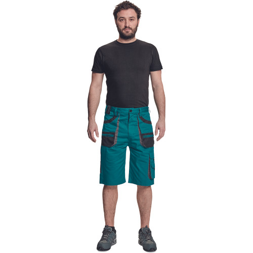 CARL rövidnadrág zöld-fekete 48