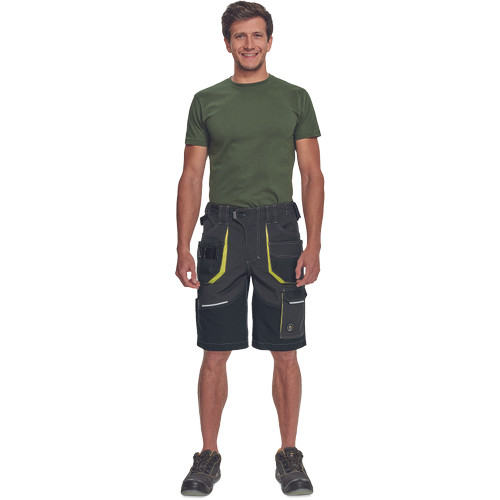 SHELDON rövidnadrág antracit 66