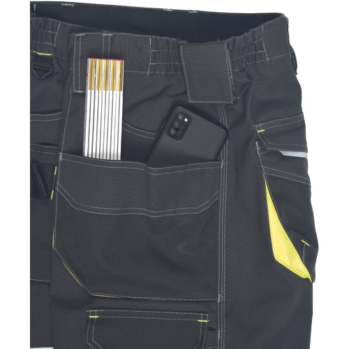 SHELDON rövidnadrág antracit 68