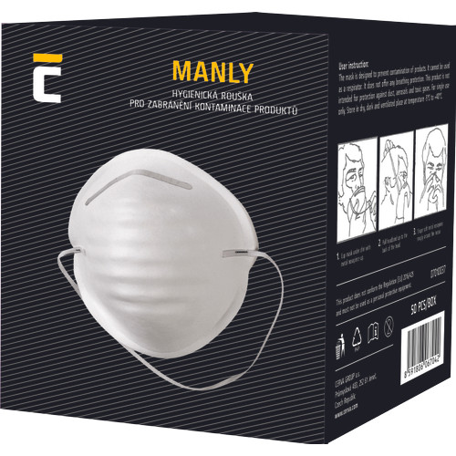 MANLY egyszerhasználatos részecskeszűr