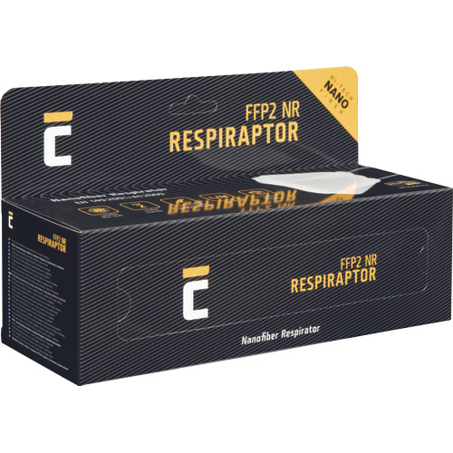 RespiRaptor FFP2 25db pormaszk - M/L